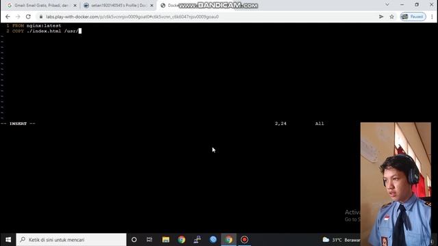 Membuat Container (Docker) Image Mandiri Di Play With Docker
