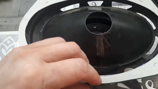 ремонт овального динамика своими руками, далее изготовление подвеса и саба на заднюю полку ваз 2106