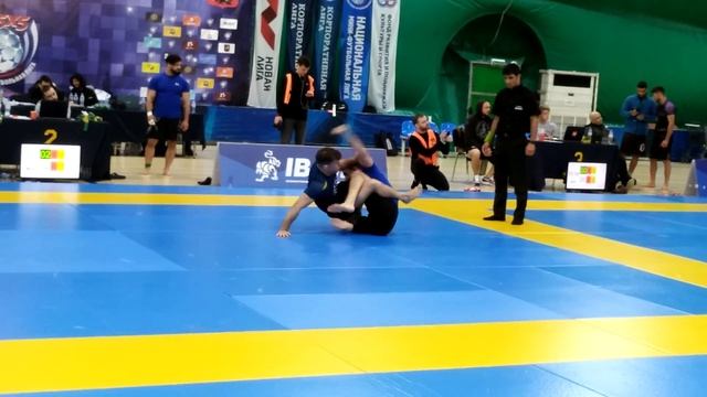 Moscow International Open IBJJF Носков Алексей - Kristof Helmeczy 22.09.2019 (абсолютка 2 схватка)