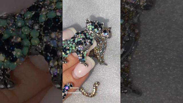 Новые шикарные брошки-леопард 😍😍