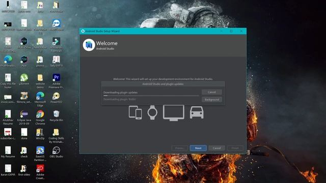 How to install Android Studio in Windows 7 to 10 /Android Studio in Hindi