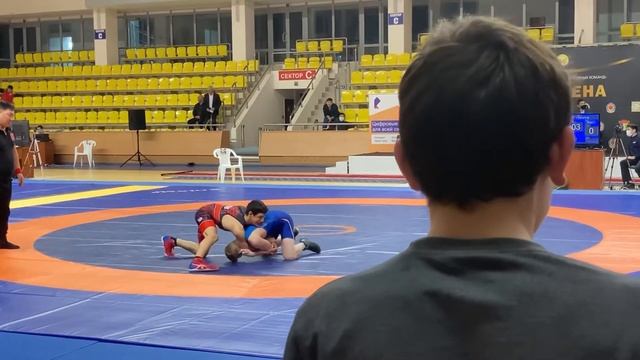 ЮФО Финал 3-5 57кг. Петросян Юрик (Краснодарский край)-Потапов Захар (Ростовская область)