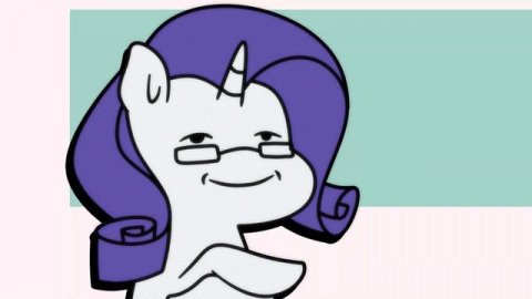 Mlp Rarity Pony Fan Animation