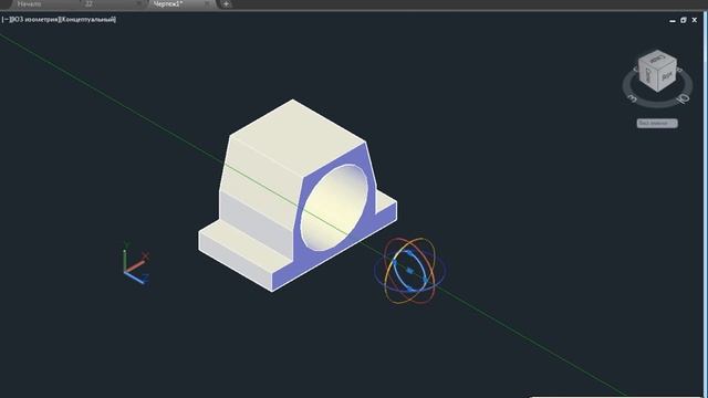 Autocad. Моделирование детали_1