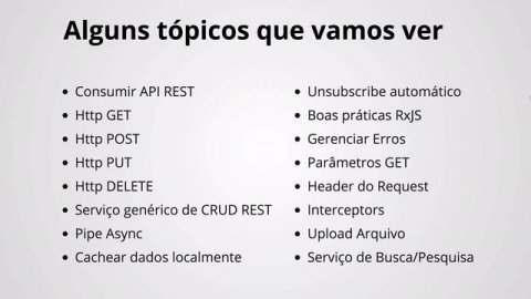 Curso Angular #117: Http / HttpClient: Introdução