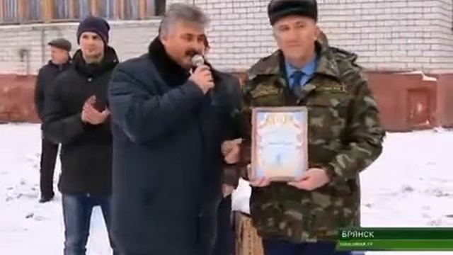 Открытие хоккейного корта
