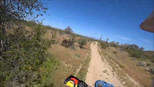 GS500 Baby ADV Trail Test
