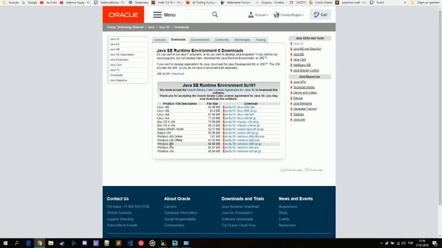 A Java Exception has occured Hatasının Çözümü - 2018