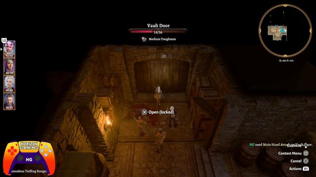 Baldur's Gate 3 How to Open Locked Vault Door in Ornate Wooden Hatch + Open Hidden Equipment's PS5