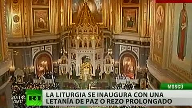 La transmisión de la Gran Vigilia y Liturgia de Navidad