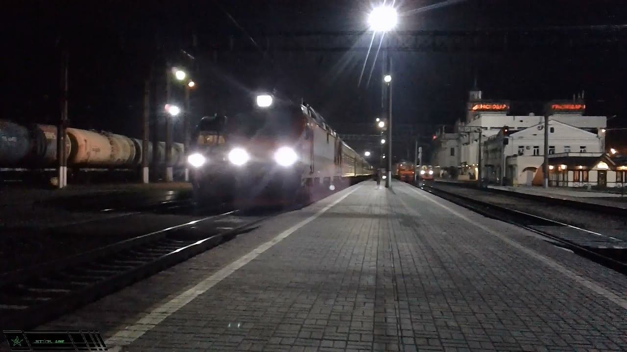 РЖД ЭП20-021 с поездом №102 Адлер - Москва