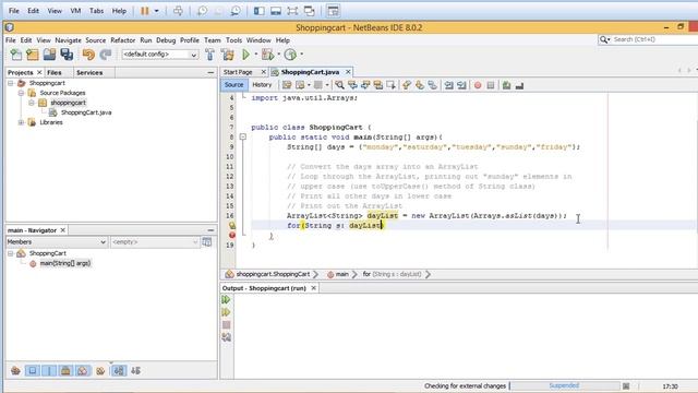 Java SE 8 Fundamentals: Converting an Array to an ArrayList
