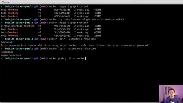 Upload Image ke Docker Container Registri | Belajar Docker untuk Pemula 12