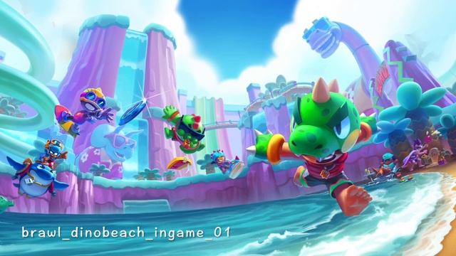 Jurassic Splash - Brawl Stars Music | Event