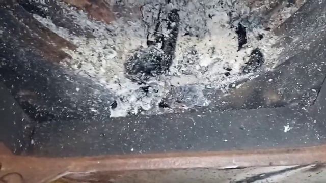 Буржуйка из хлама