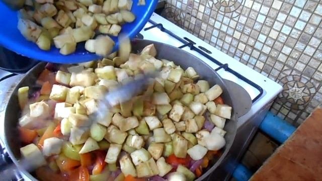 Салат из баклажан на зиму