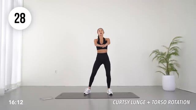 SLIM WAIST in 30 MIN! - Hourglass Workout _ No Jumping, Standing Only