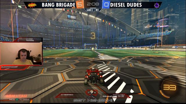 Rocket League Streamer League Week 1: Diesel Dudes vs Bang Brigade