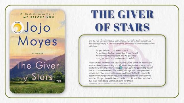 Full audiobook The Giver of Stars by Jojo Moyes
