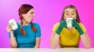 Розовая Машина vs Черная Машина Челлендж от Fun Fun Challenge