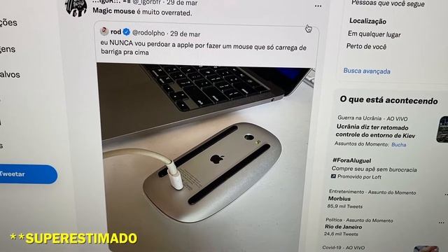 MAGIC MOUSE - O dispositivo mais ODIADO da Apple?