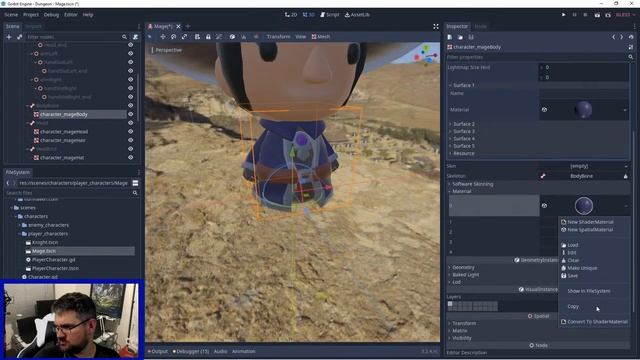 Dev stream 36 - Godot engine development
