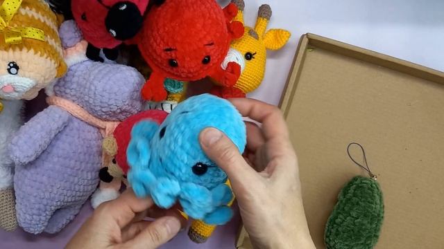 Готовые игрушки . Отчет в марафонах #амигурумибум и #100тигровдоновогогода .79-9???