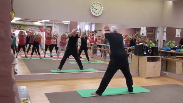 Цигун дикого гуся / Wild goose qigong (Group lessons 2016)