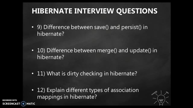 Hibernate interview questions
