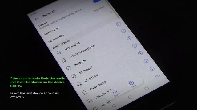 NISSAN NAVARA 2016 2019 HOW TO PAIR CONNECT ANDROID ISO PHONE VIA BLUETOOTH
