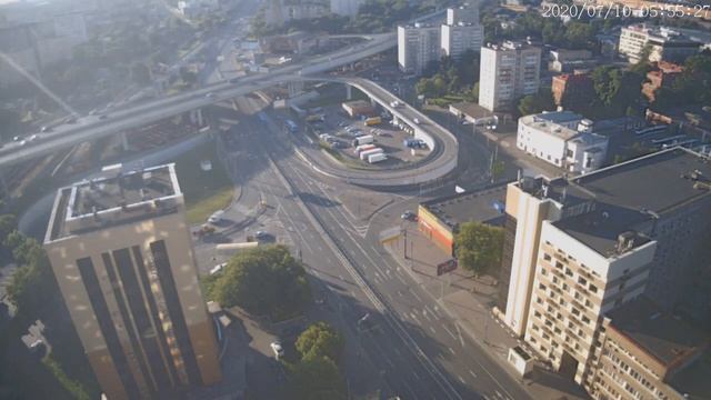 Москва - Нижегородская улица - веб камера 10.07.2020 02:56