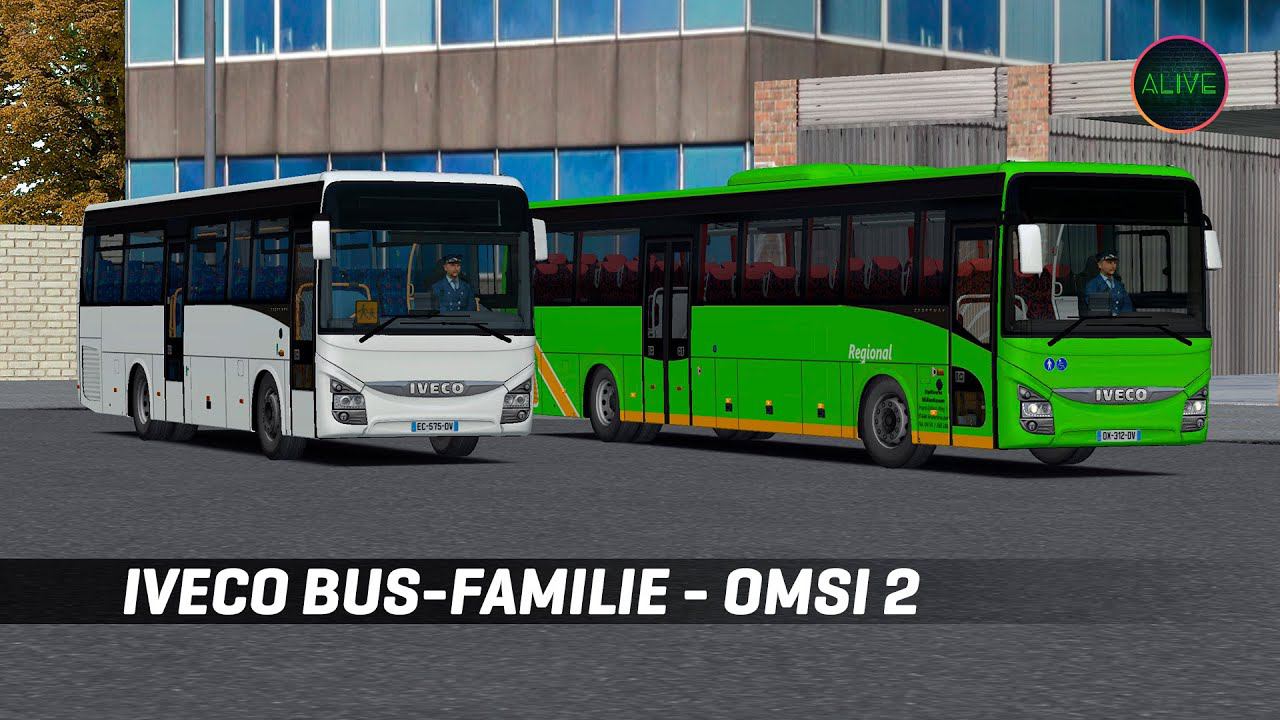 Автобусы IVECO в OMSI 2! IVECO Bus-Familie DLC