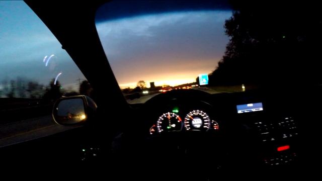 POV night drive Honda Accord 2.4i (CU2) *Pure K24 Sound*
