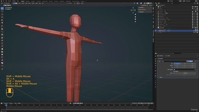 24. Creating Low Poly Characters - Part 2