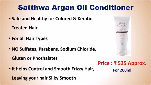 Top 7 Best Moroccan Argan Oil Hair Conditioner in India with Price