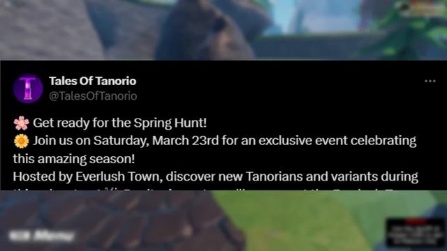 NEW Spring Hunt Event in Tales of Tanorio!