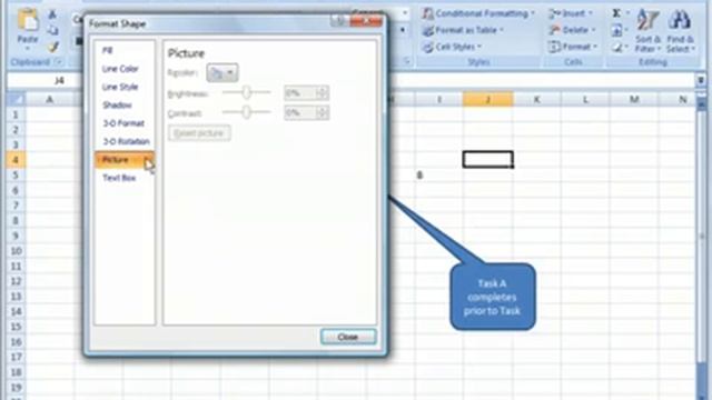 Excel 2007 Tutorial 19 Drawing