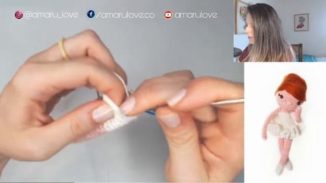 ?Cómo Tejer Una #bailarina A Crochet!  - Bailarina #amigurumi Paso A Paso! ?