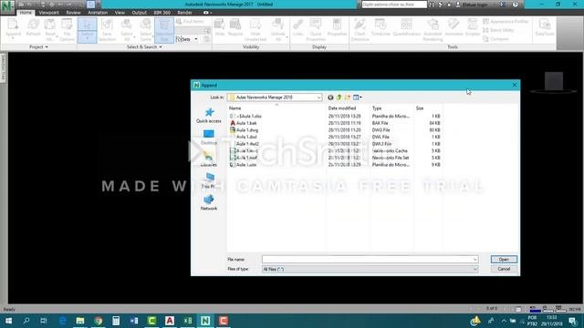 Navisworks Aula 1 - Importar Arquivos
