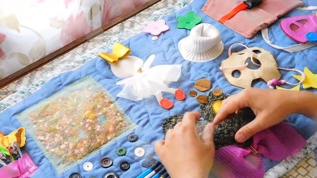 DIY Умный коврик для детей | Идея для развивающей игрушки