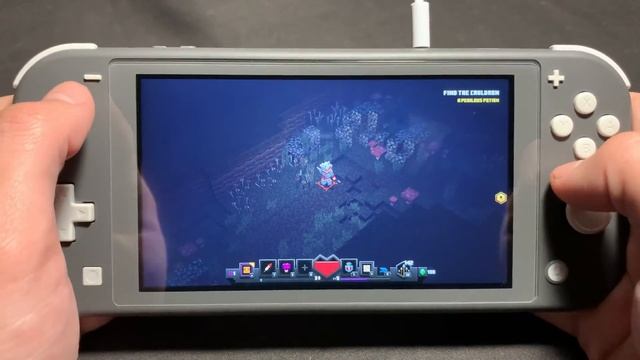 Minecraft Dungeons on Nintendo Switch Lite #2