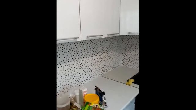 укладка фартука в кухне