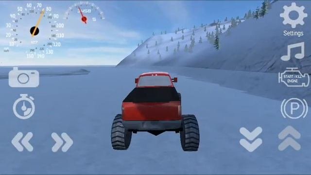 Off-Road Winter Edition 4x4  Gameplay On snow mountains