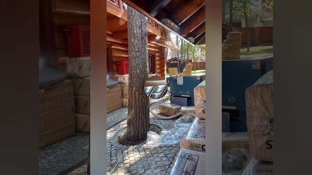 Деревянному дому - утеплитель из дерева #термомодернизация #переутепление #крыша #сруб #минвата на.