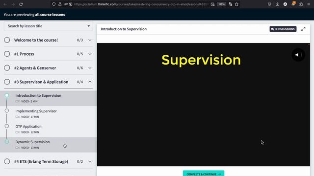 07 - Supervision, OTP & ETS - Mastering Concurrency & OTP in Elixir | Octallium