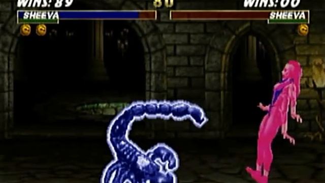 Mortal Kombat Trilogy - Nintendo 64 - Sheeva - Animality