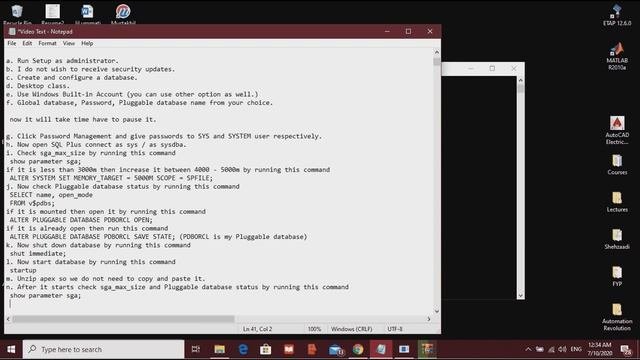 Oracle Apex Installation