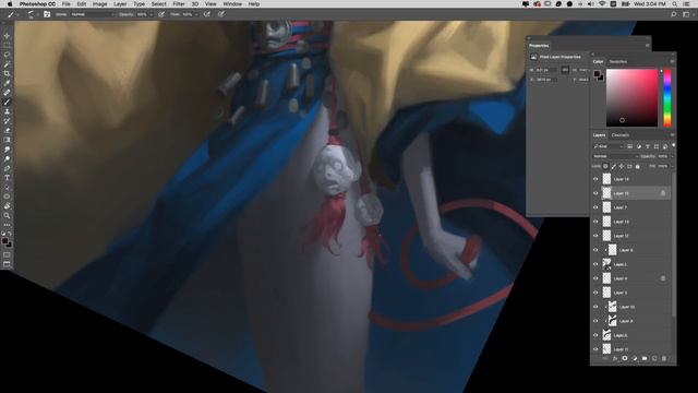 Taoist 道士 ｜Digital Painting Timelapse