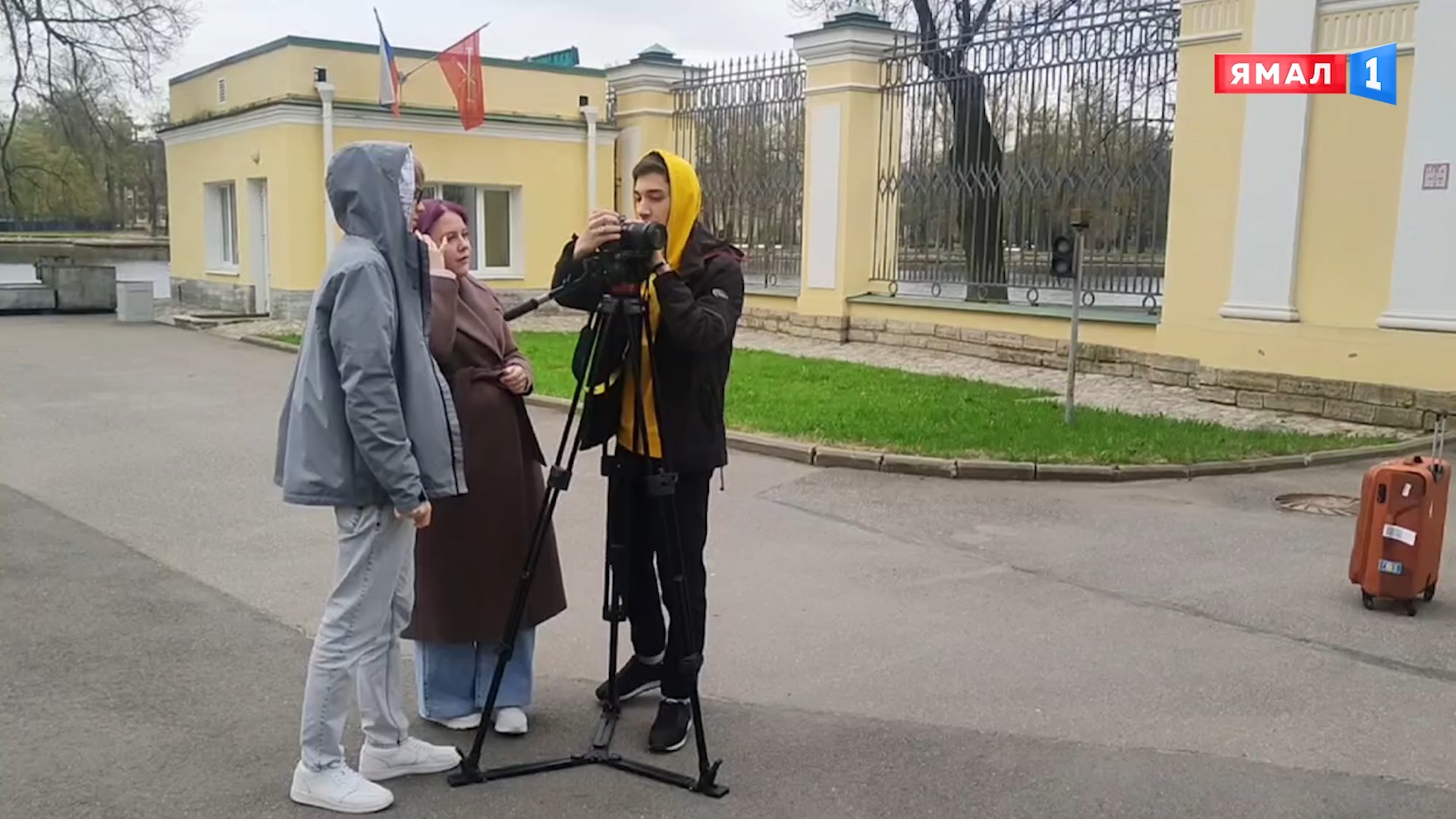 В Санкт-Петербурге ноябрьские студенты снимают короткометражку про любовь к родному городу
