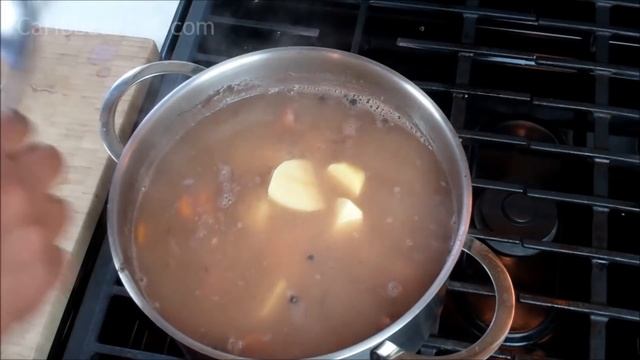Caribbean Red Peas Soup (stewed peas) | CaribbeanPot.com